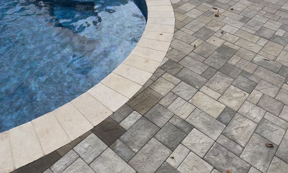 pool deck installation