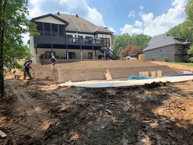 retaining wall builders in birmingham