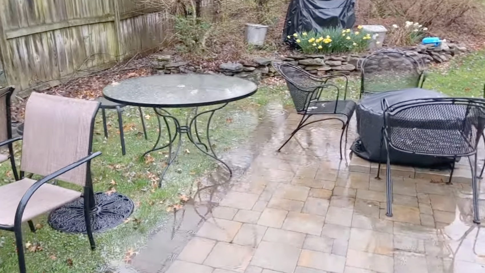 yard drainage problems