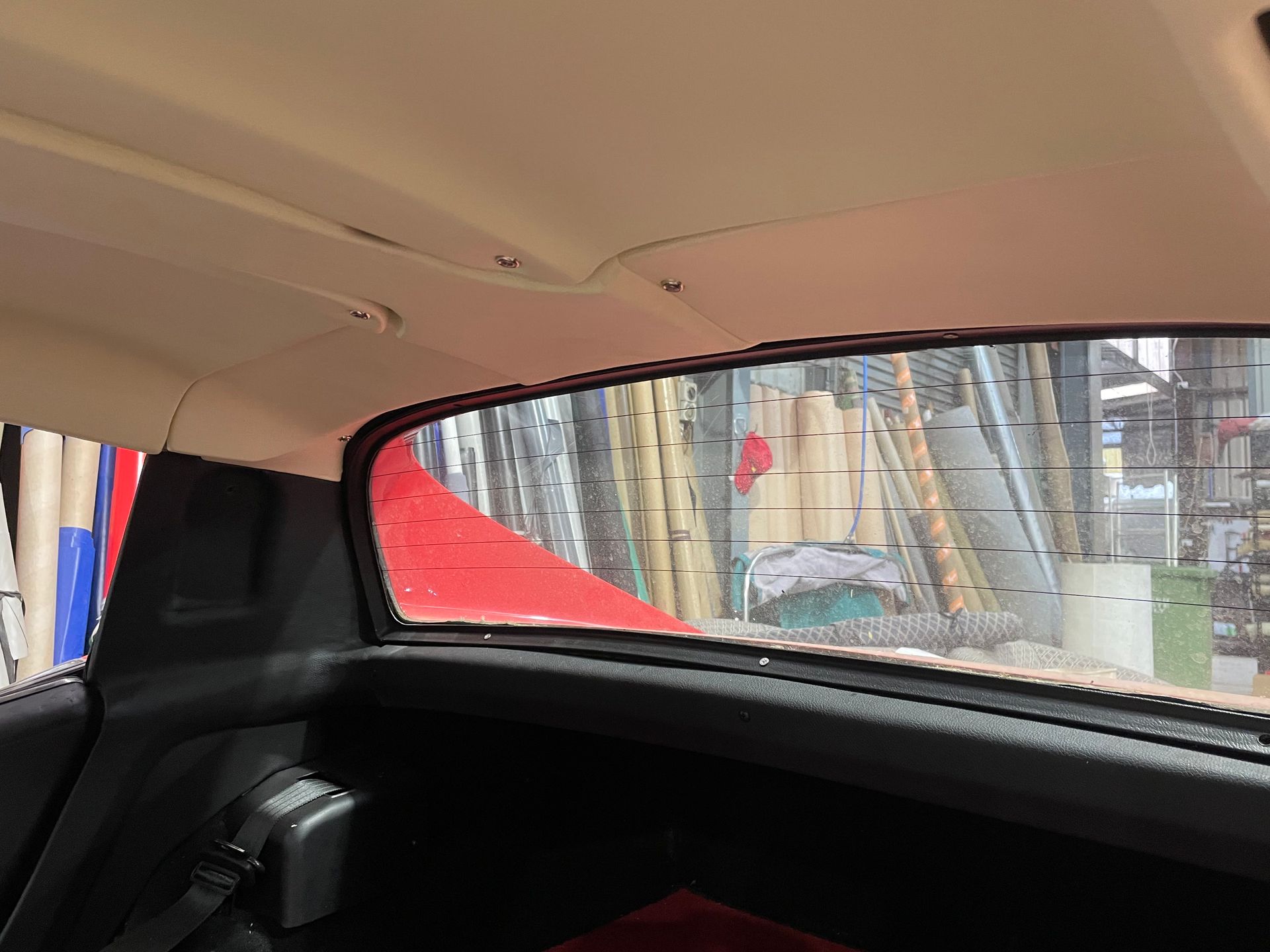 1976 Corvette Stingray roof paneling