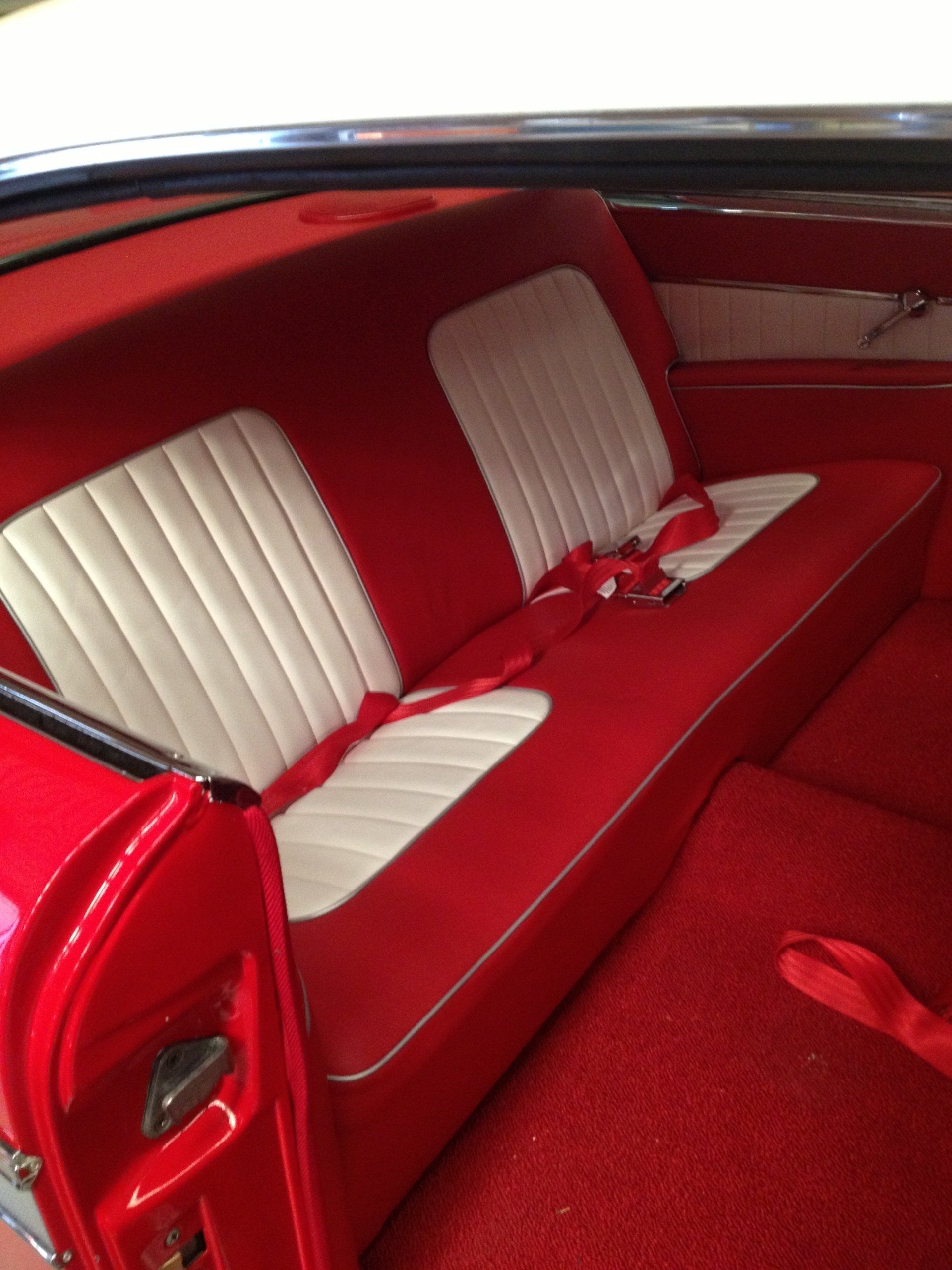 1958 Plymouth rear benchseat