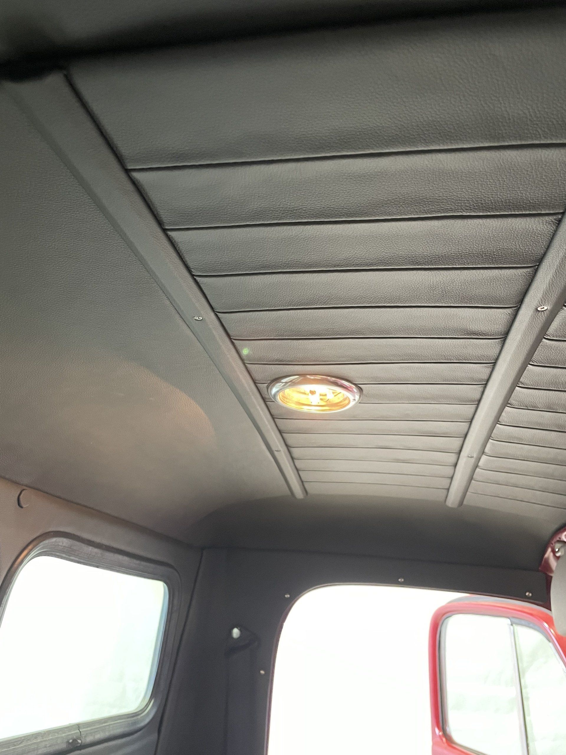 1964 international pick up leather roof lining