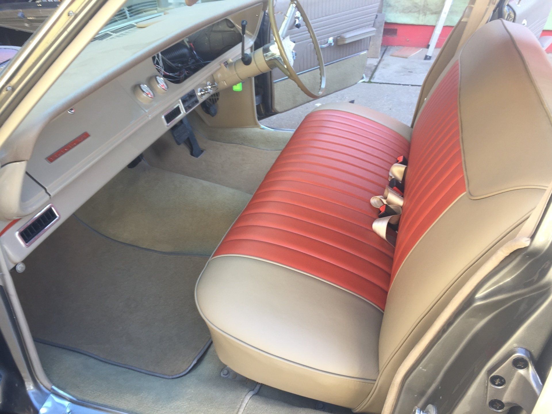 1965 Chev Bel Air seats, carpet and dash