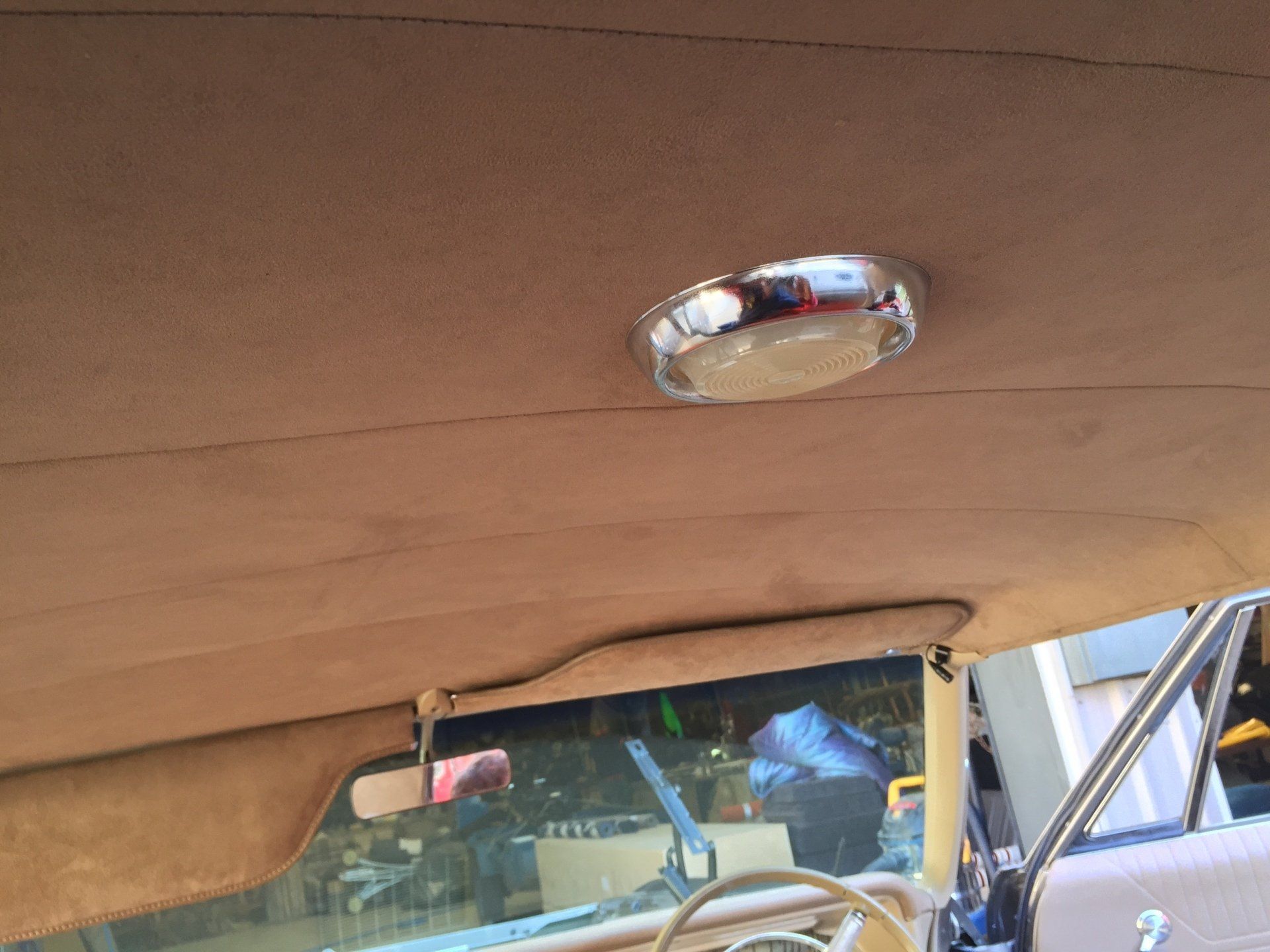 1965 Chev Bel Air headlining and visors