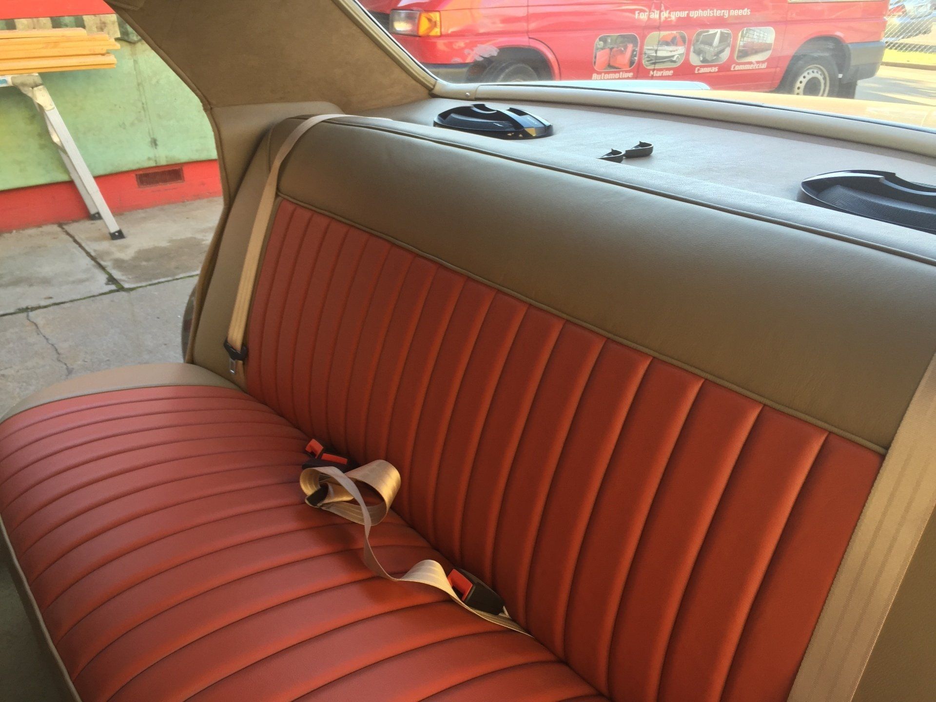 1965 Chev Bel Air rear upholstery