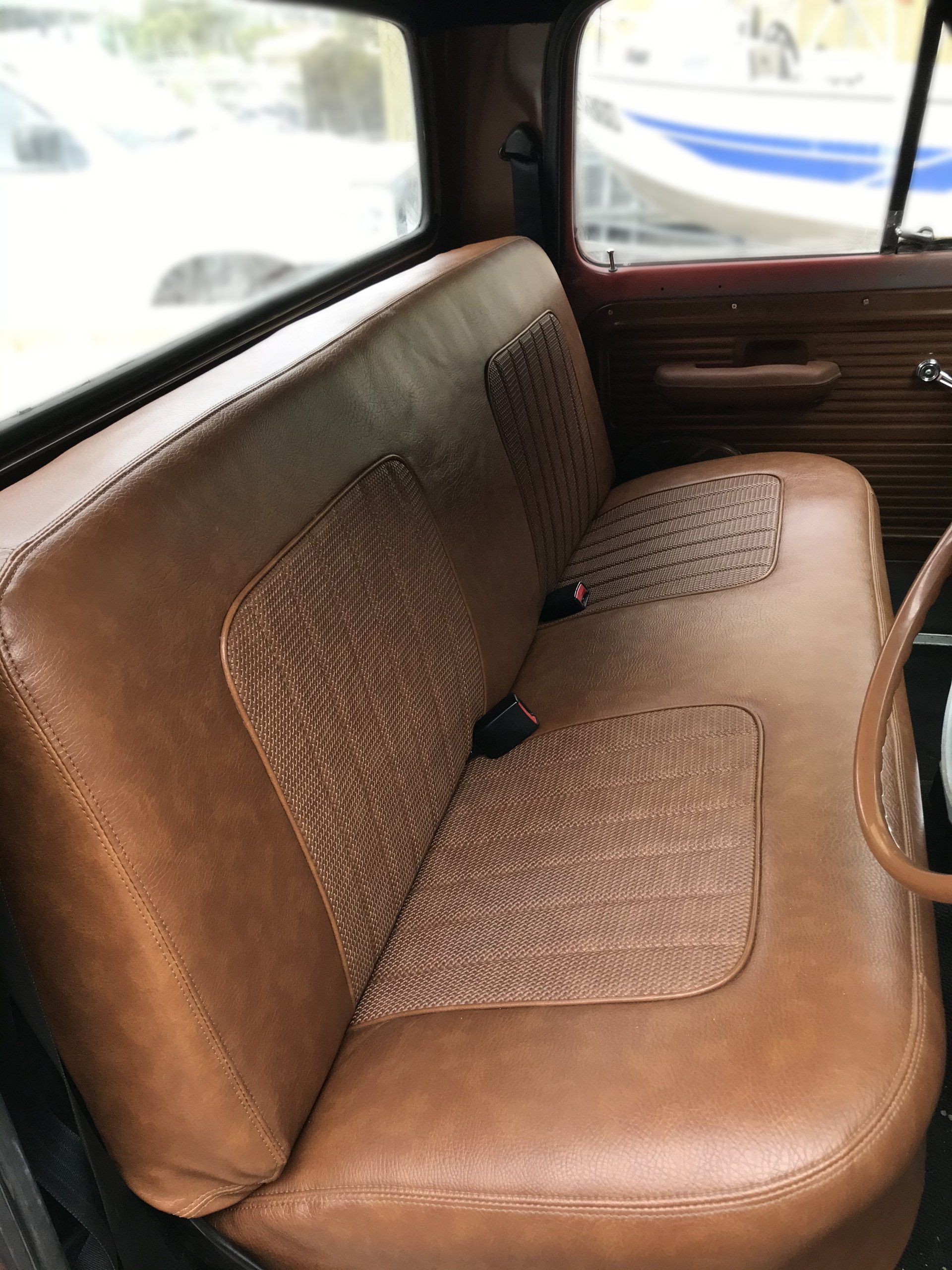 1970 F100 ute custom bench seat