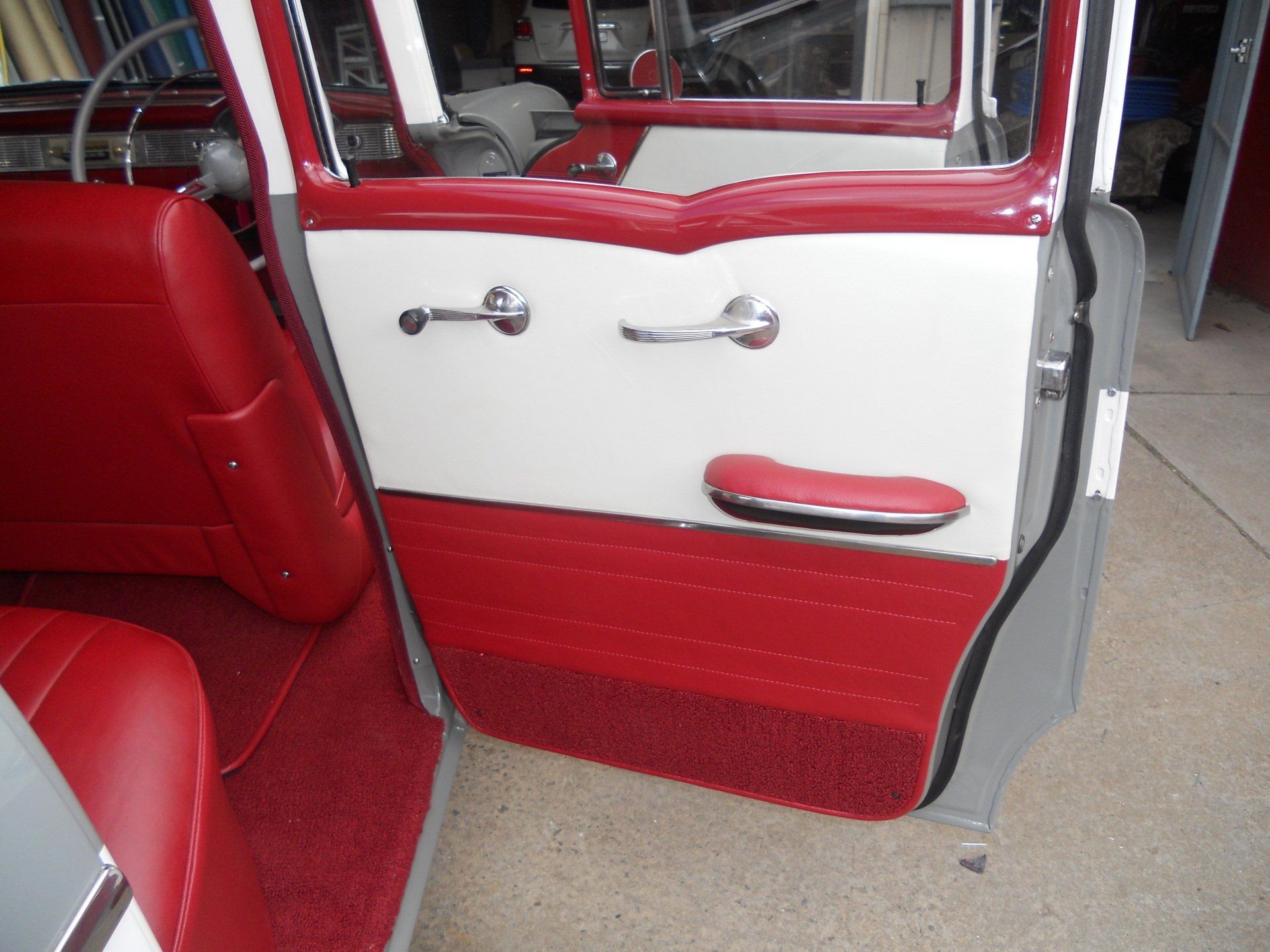 1957 Chev rear trim card