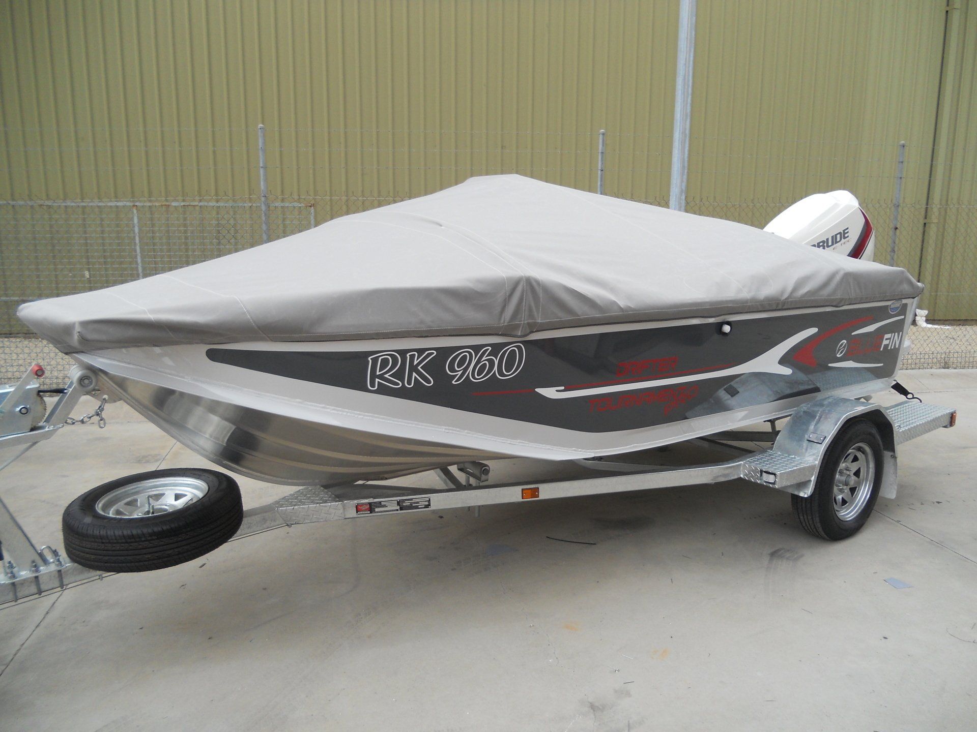 Bluefin Drifter Tournament Pro Canvas Cover