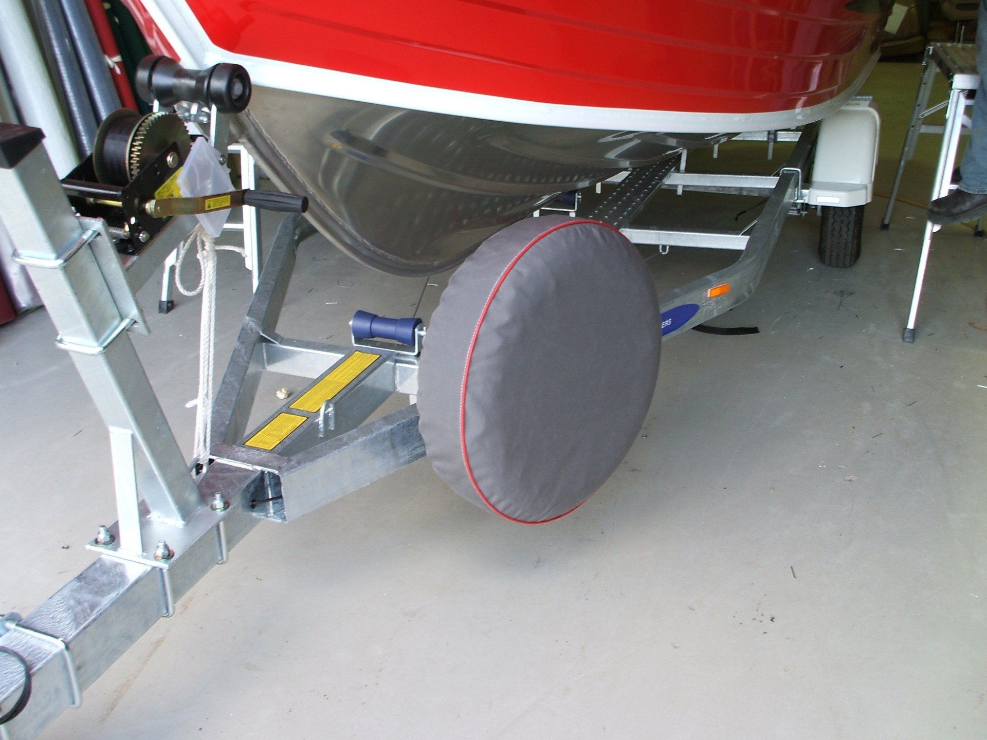 Boat Canvas Spare Wheel Cover