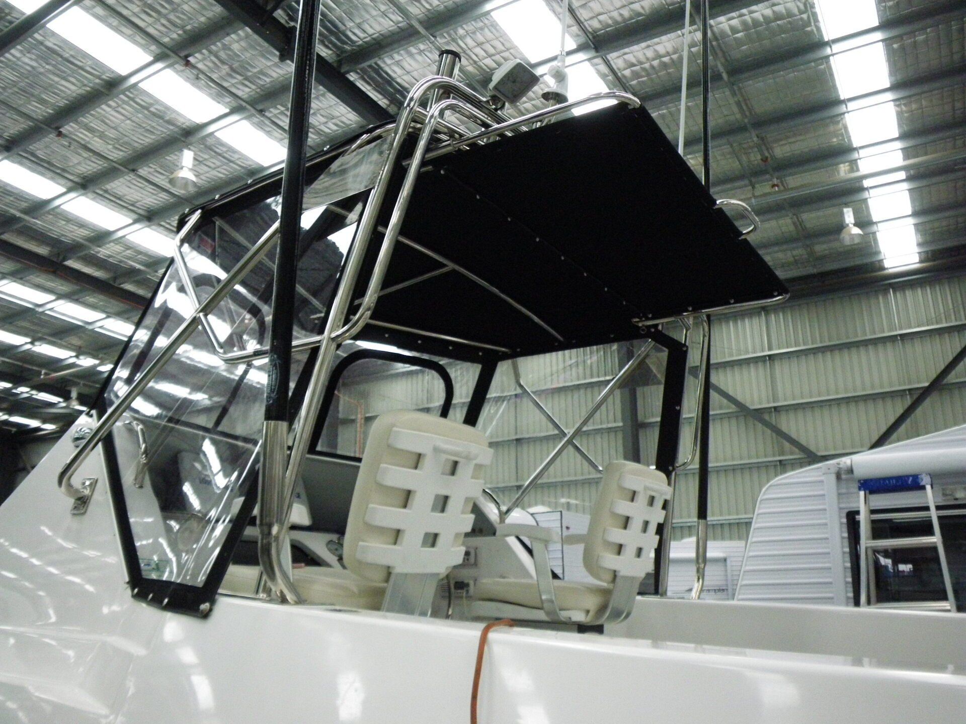 Boat Formula Bimini With Slide Out Awning