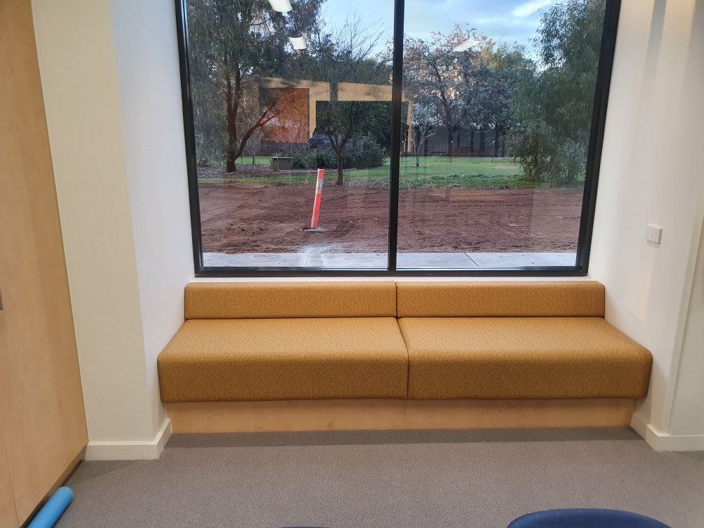 Borinya College Wangaratta window bench seat