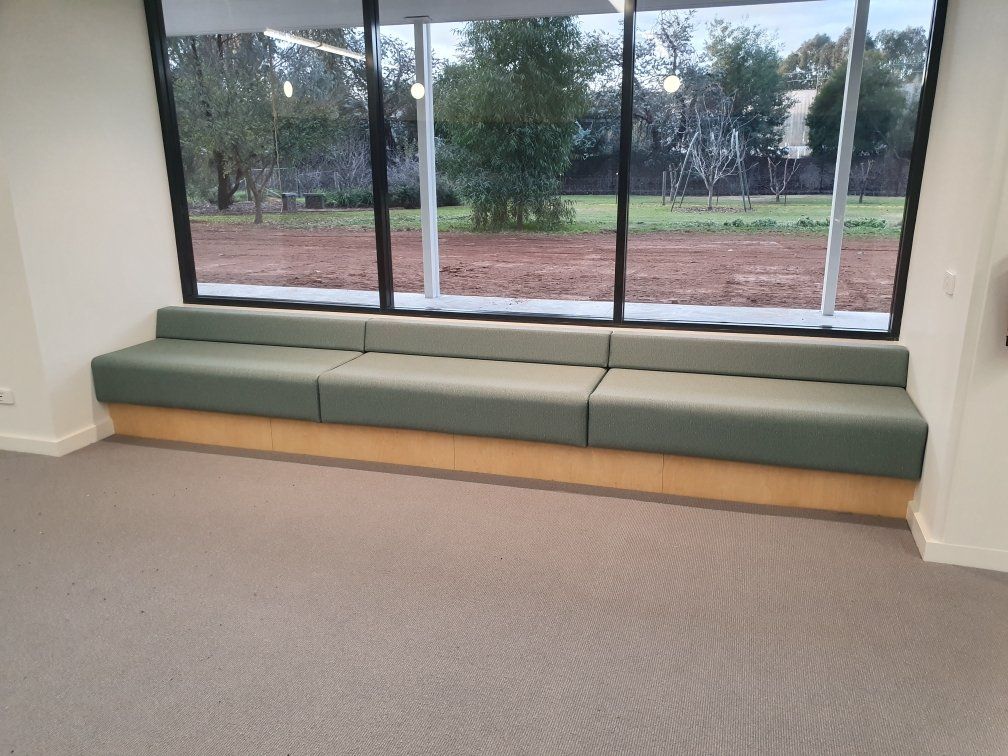 Borinya College Wangaratta window bench seating