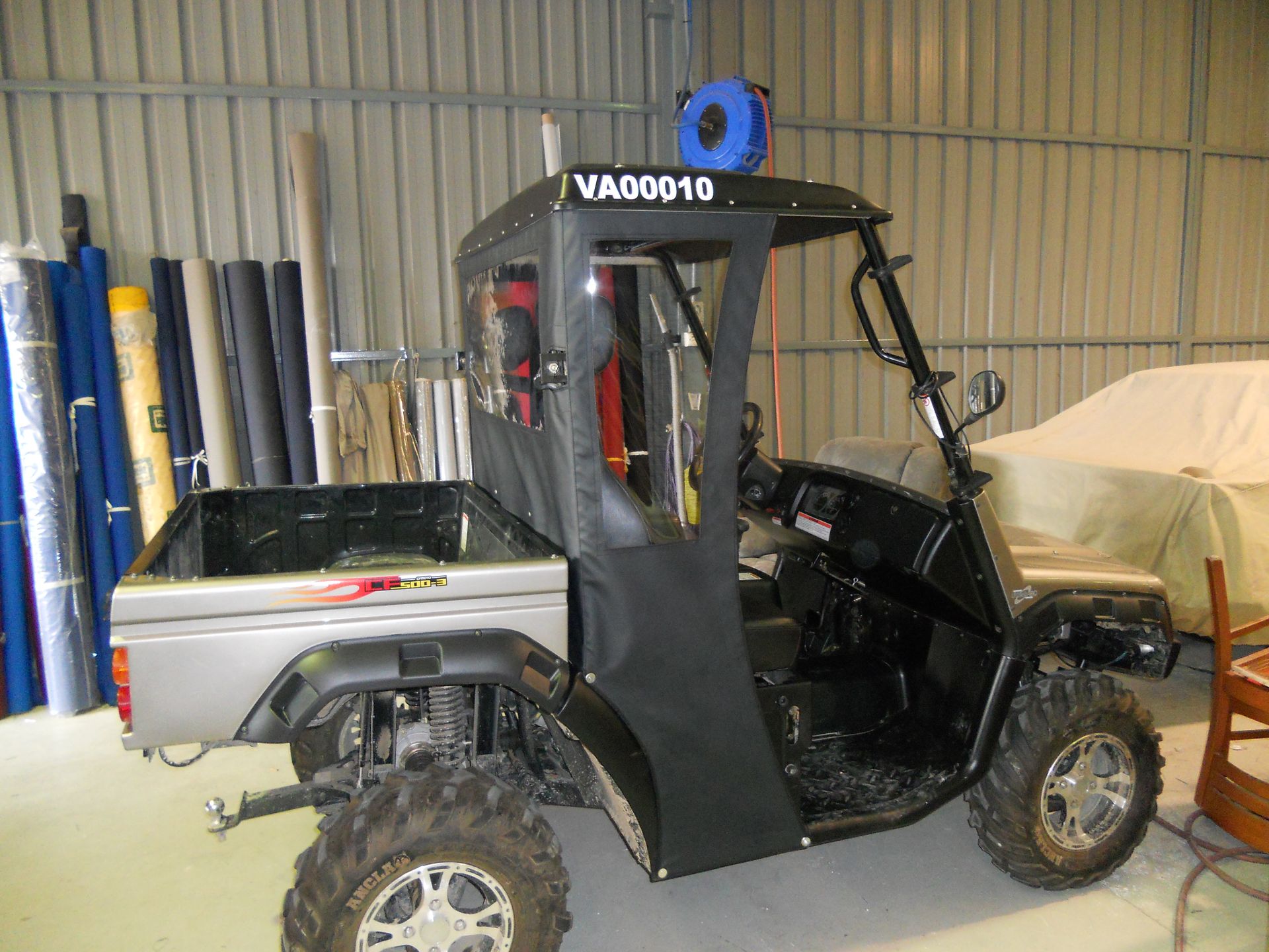 CFMoto CF500-3 weather curtains