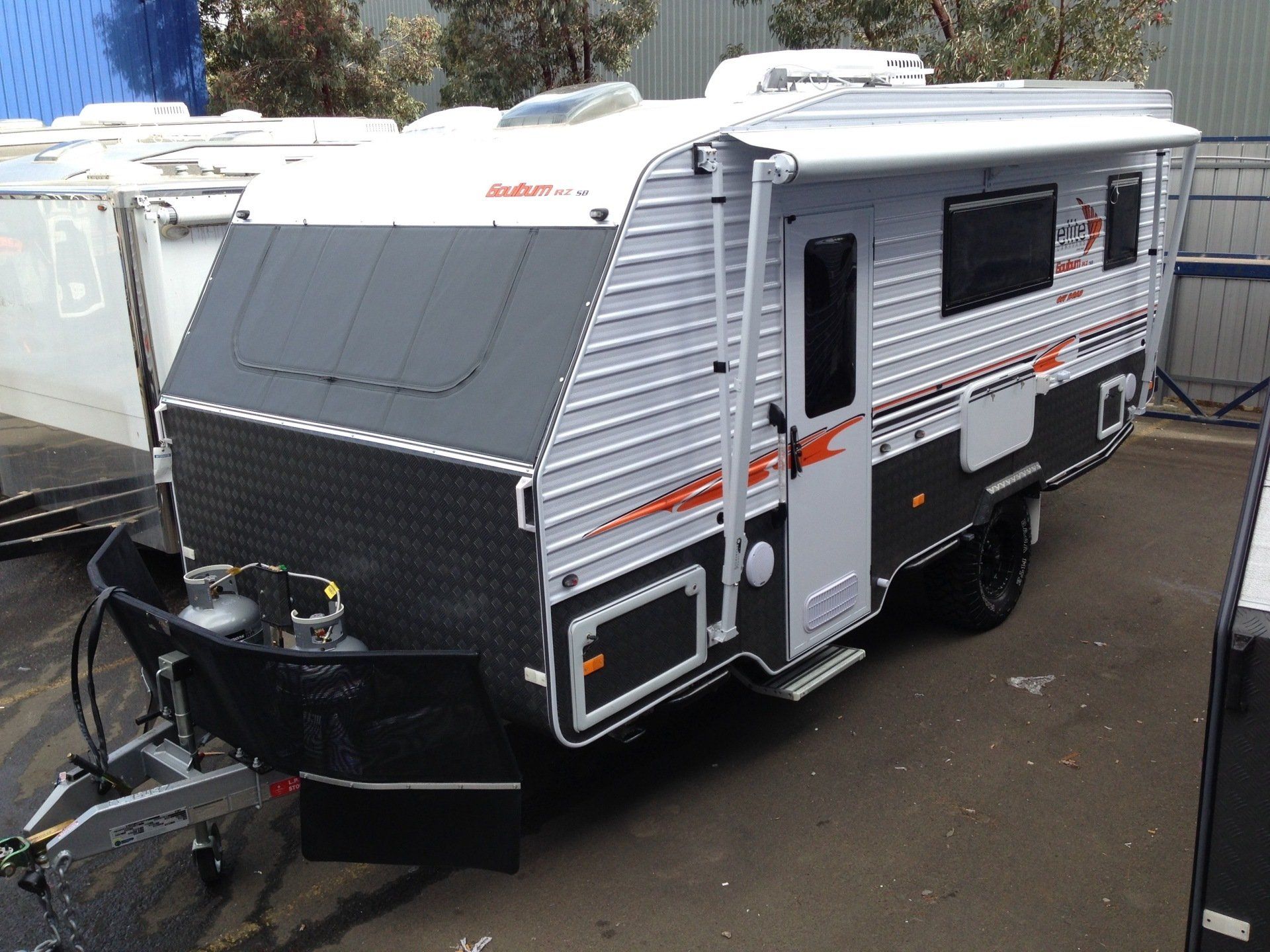 Caravan Mesh Stoneguard and Padded Cover