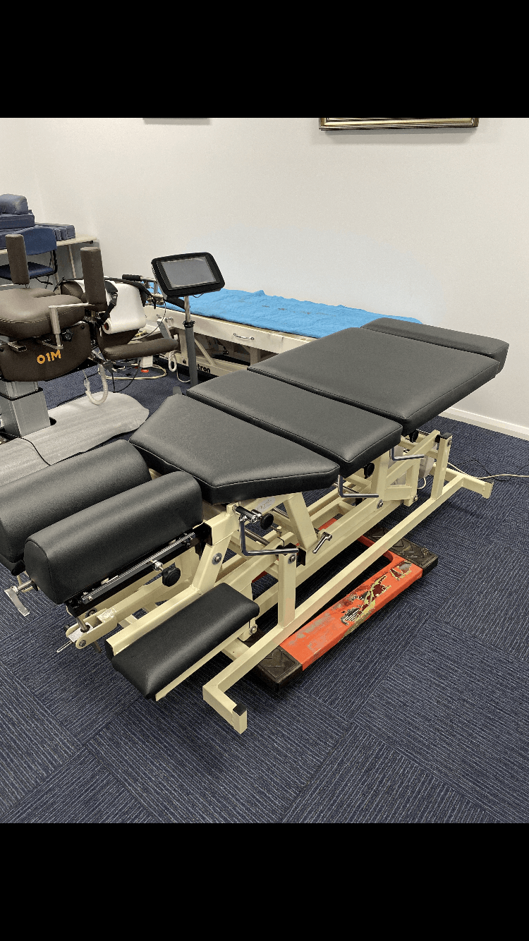 Chiropractic bench cushioning