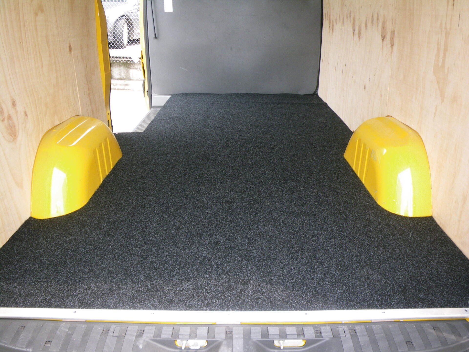 Commercial Carpet in Rear of Van