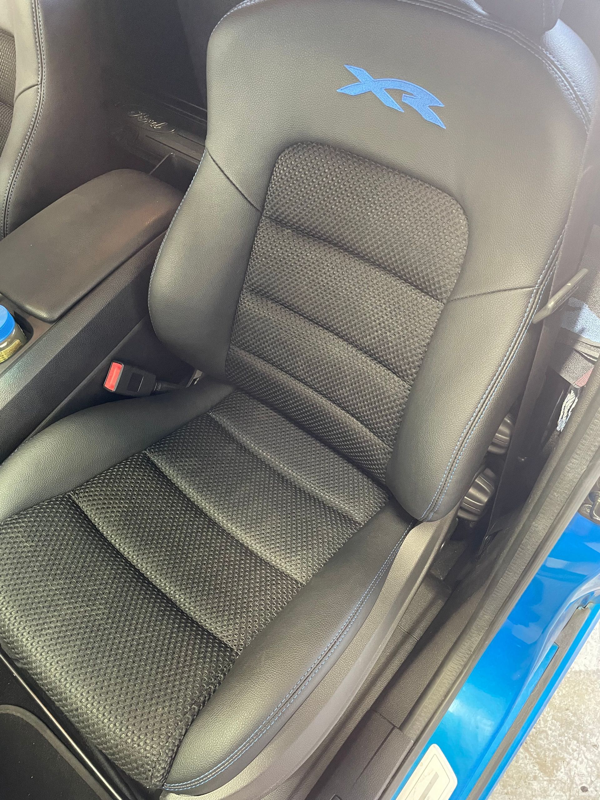 Falcon XR car seat upholstery