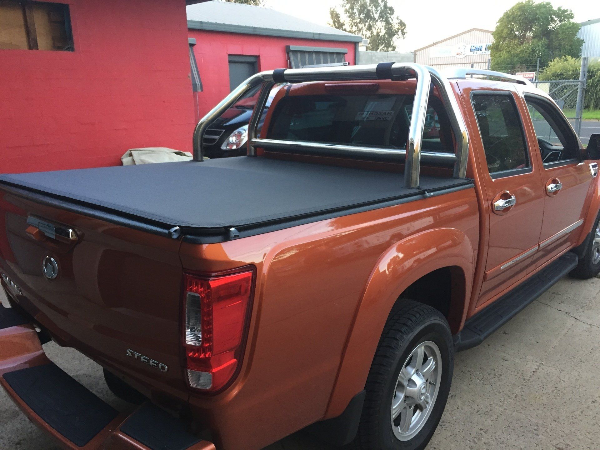 Great Wall Steed custom snap on tonneau sports bars