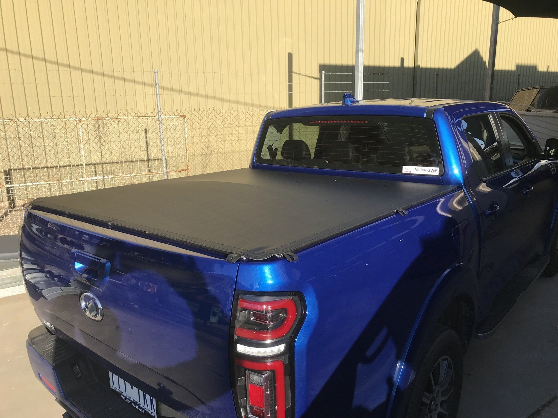 GWM custom press on tarp