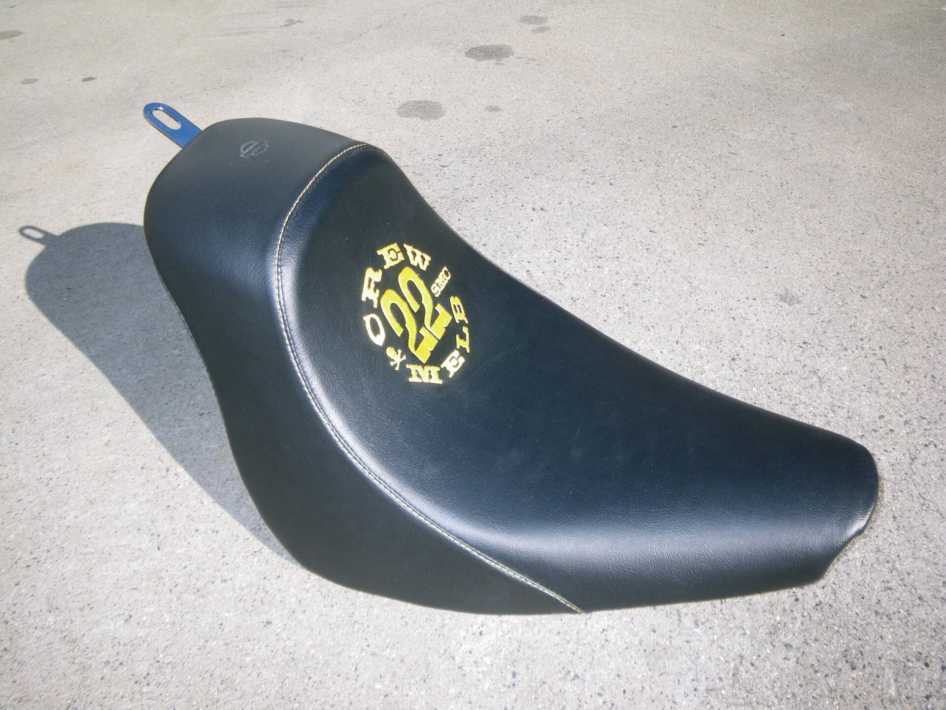 Harley Davidson Seat with Embroidery