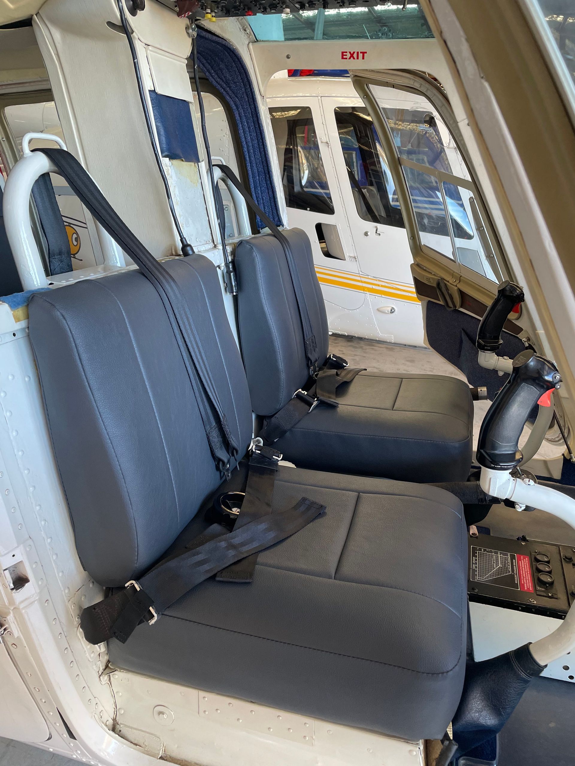 Helicopter restored seating
