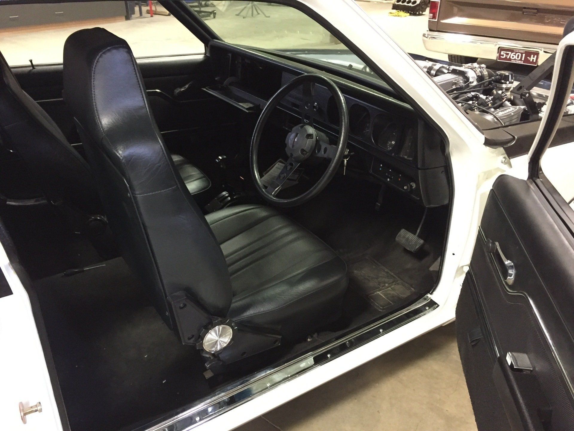 LX Torana SS hatchback bucket seats