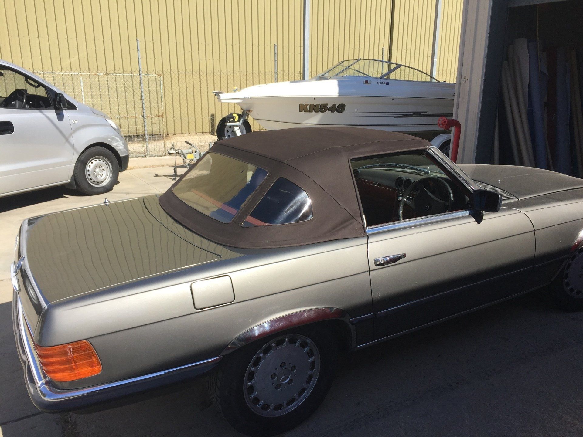 Mercedes soft top