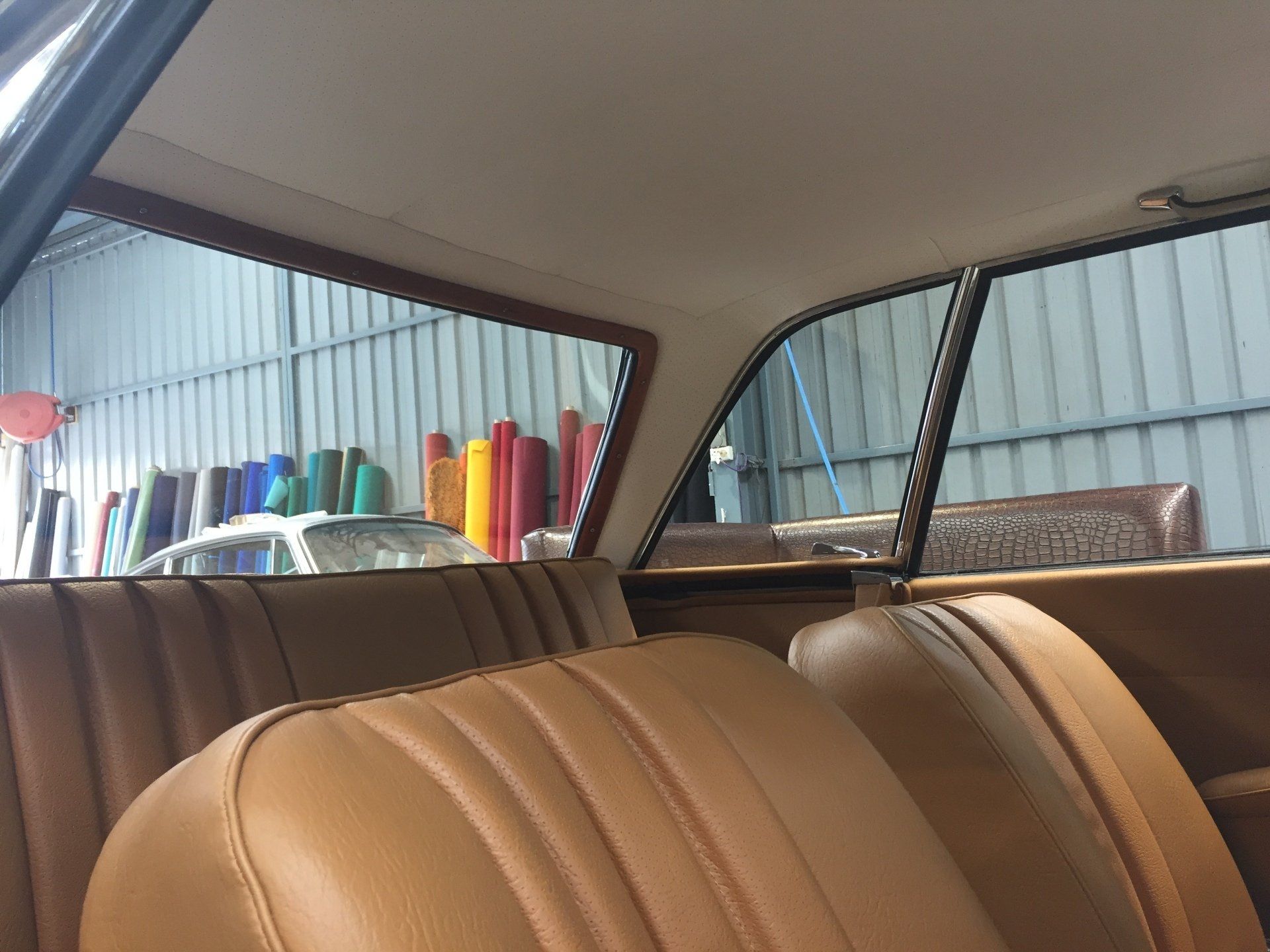 Mercedes Benz roof lining