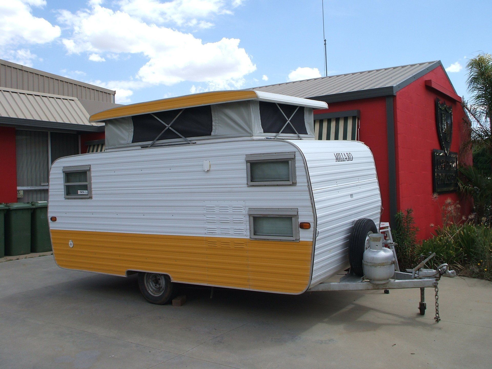 Millard PVC Pop Top Caravan