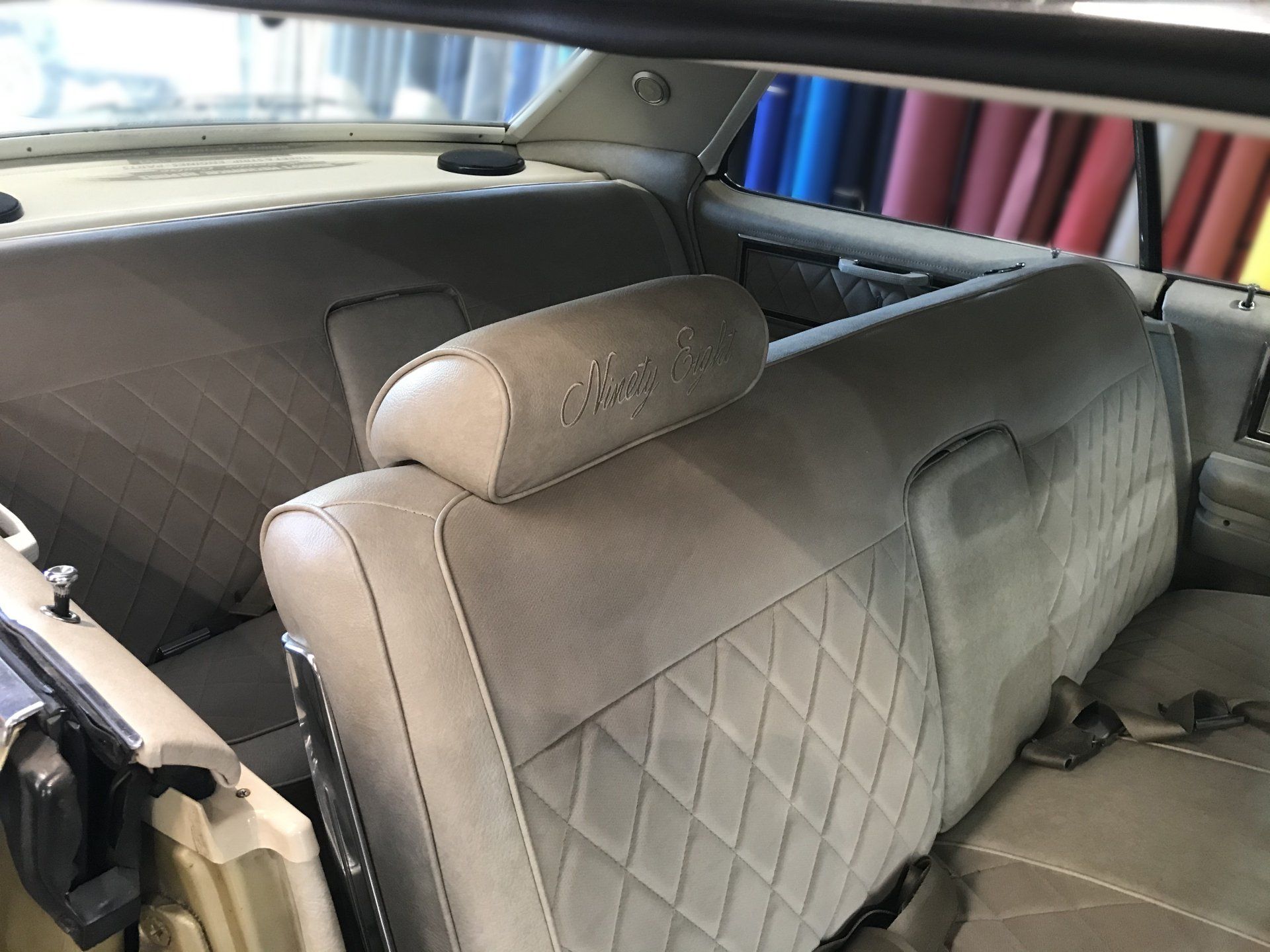 Oldsmobile ninety-eight bench seat front