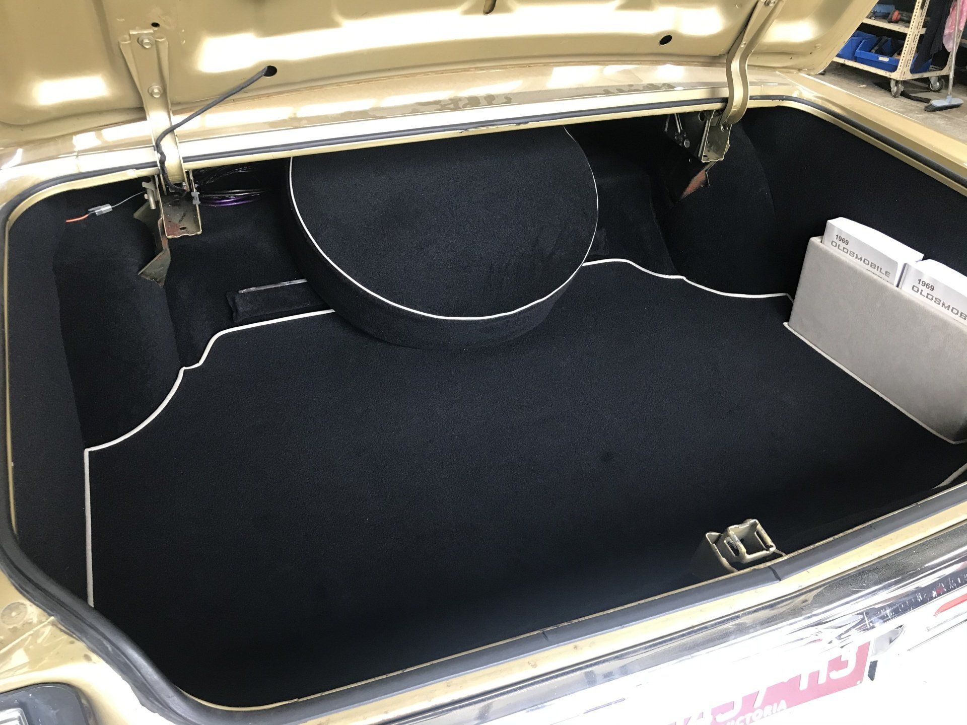 Oldsmobile ninety-eight custom boot lining