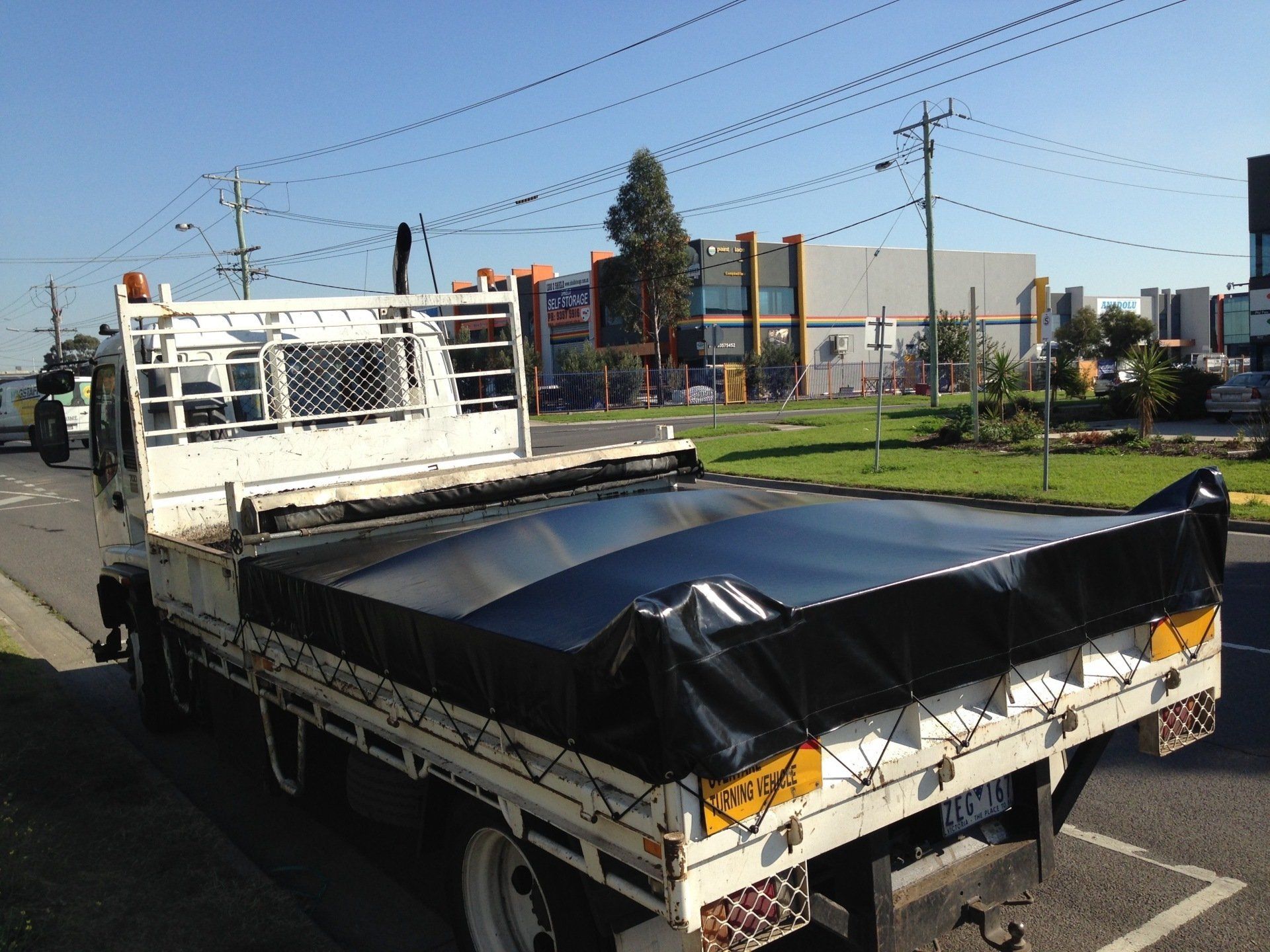 PVC asbestos cover for truck