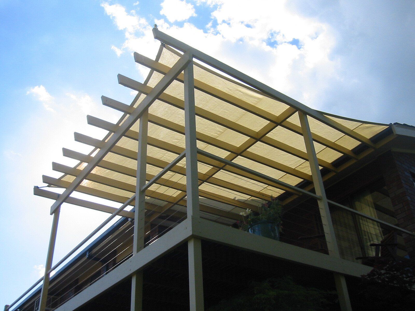 Pergola Shadecloth Cover