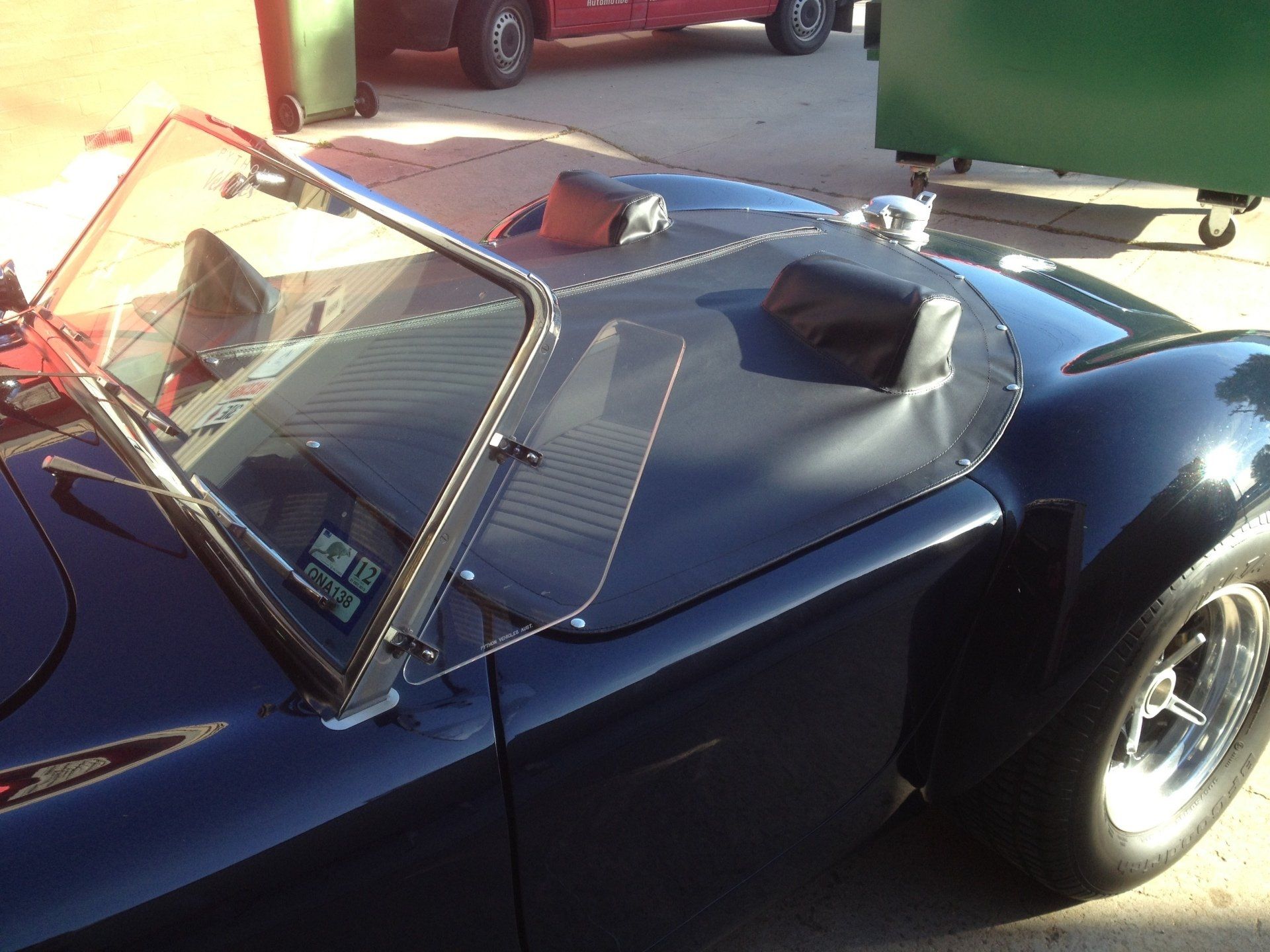 Shelby Cobra Cockpit Tonneau