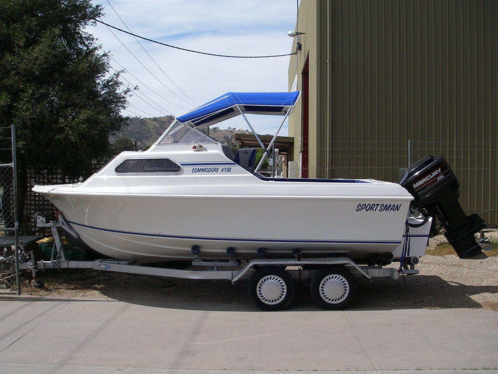 Sportsman Commodore V198 Canopy