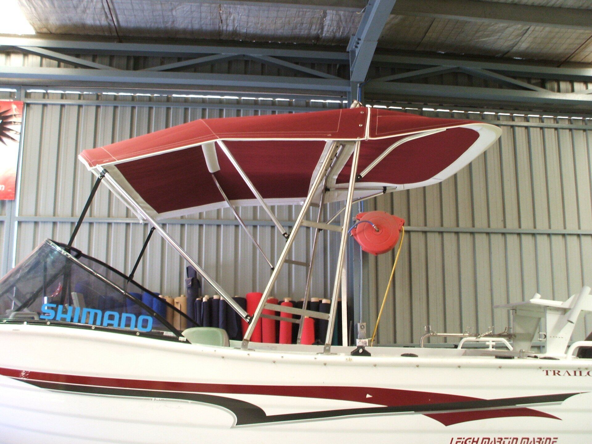 Trailcraft With Bimini and Rear Awning