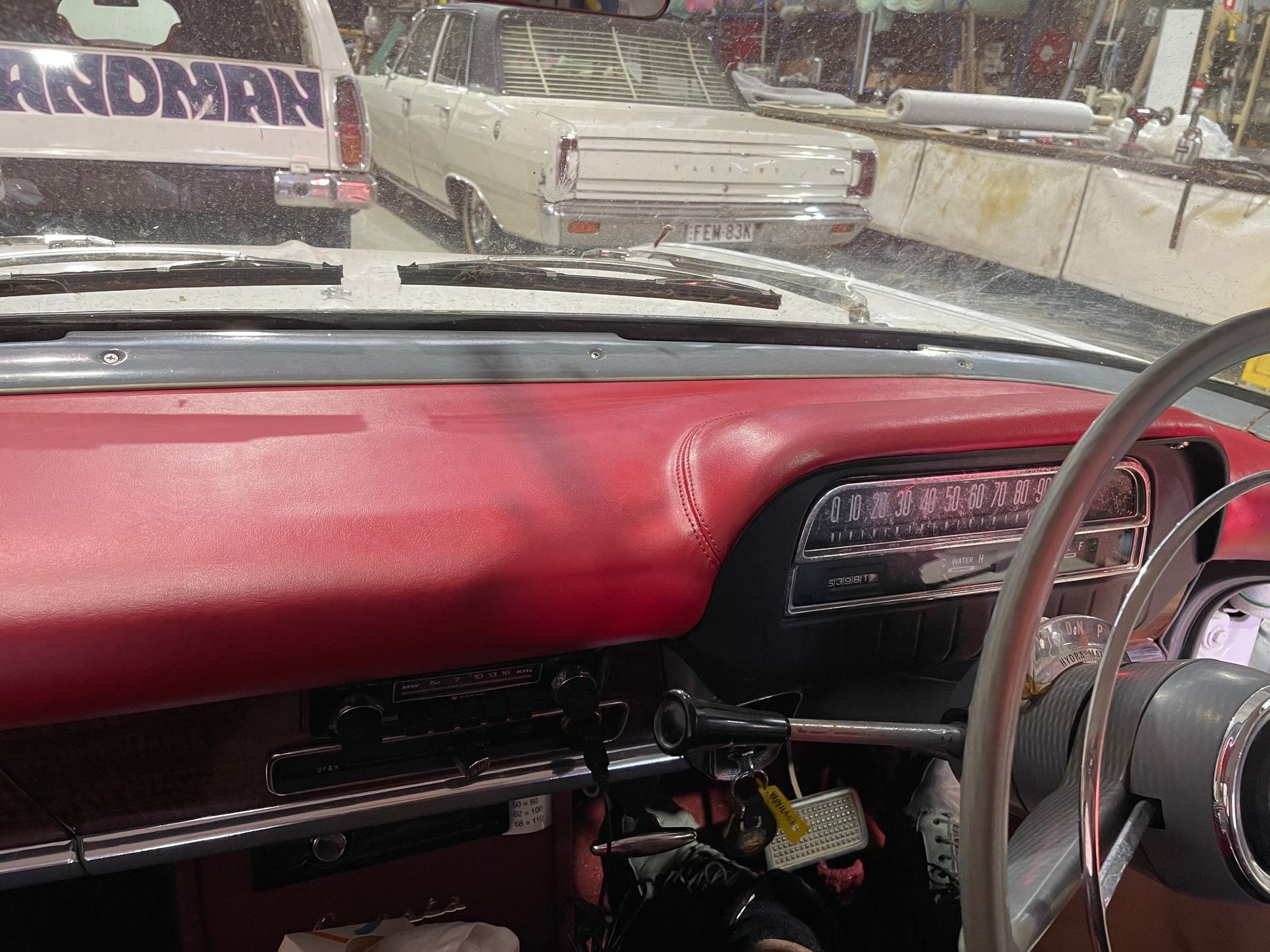 Vauxhall restored dashboard