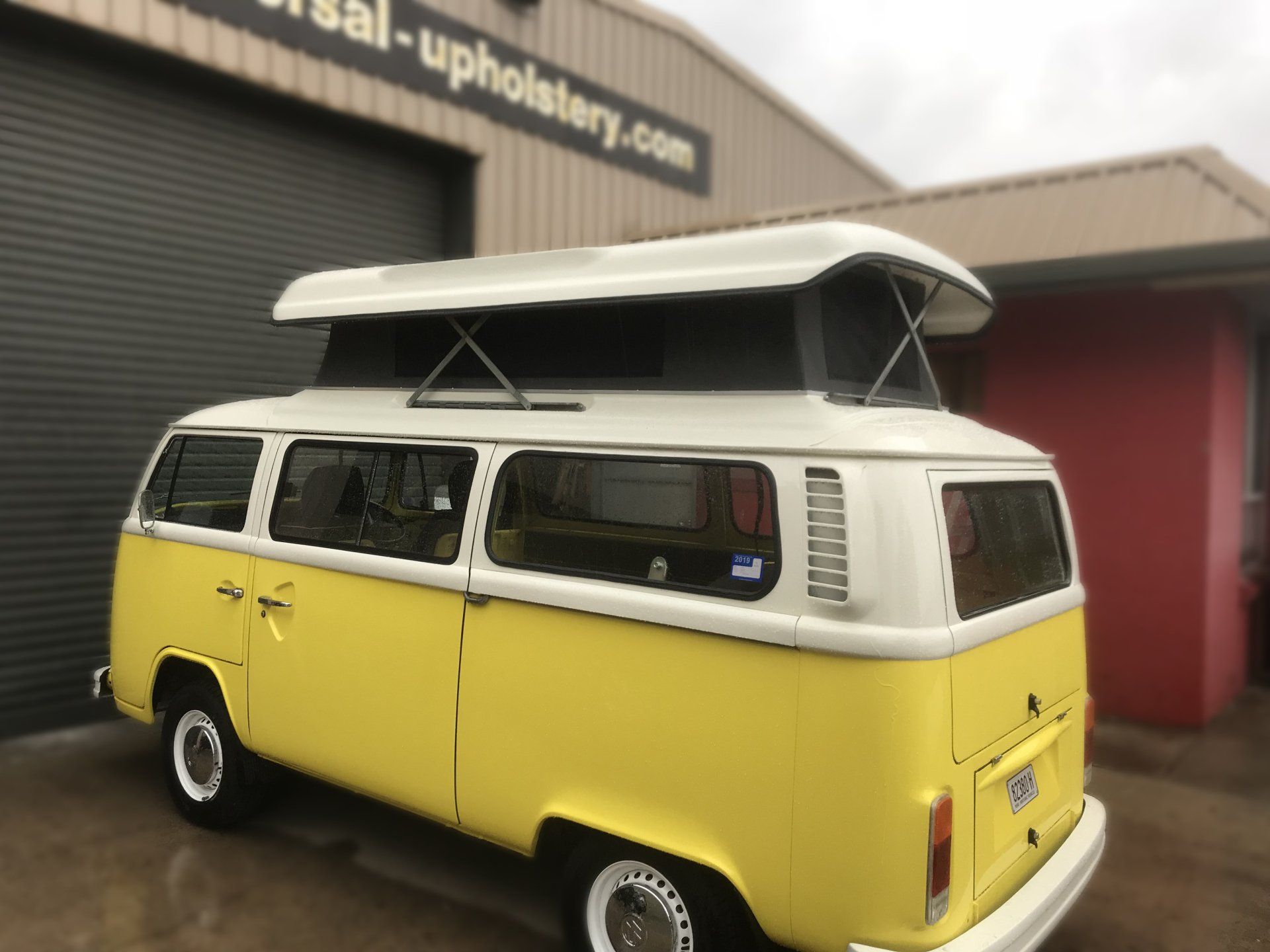 Volkswagen Kombi pop top canvas skirt