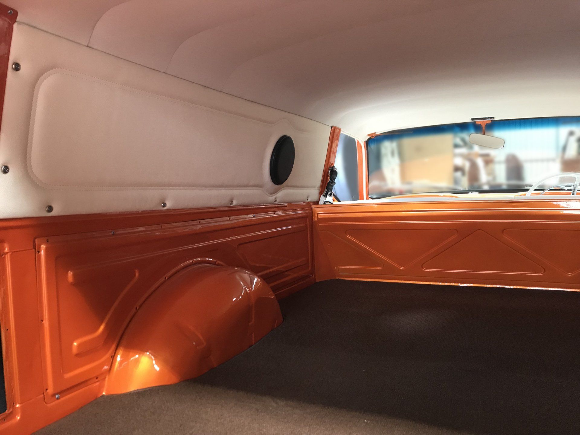 XM Ford Falcon panel van rear panelling and roof lining