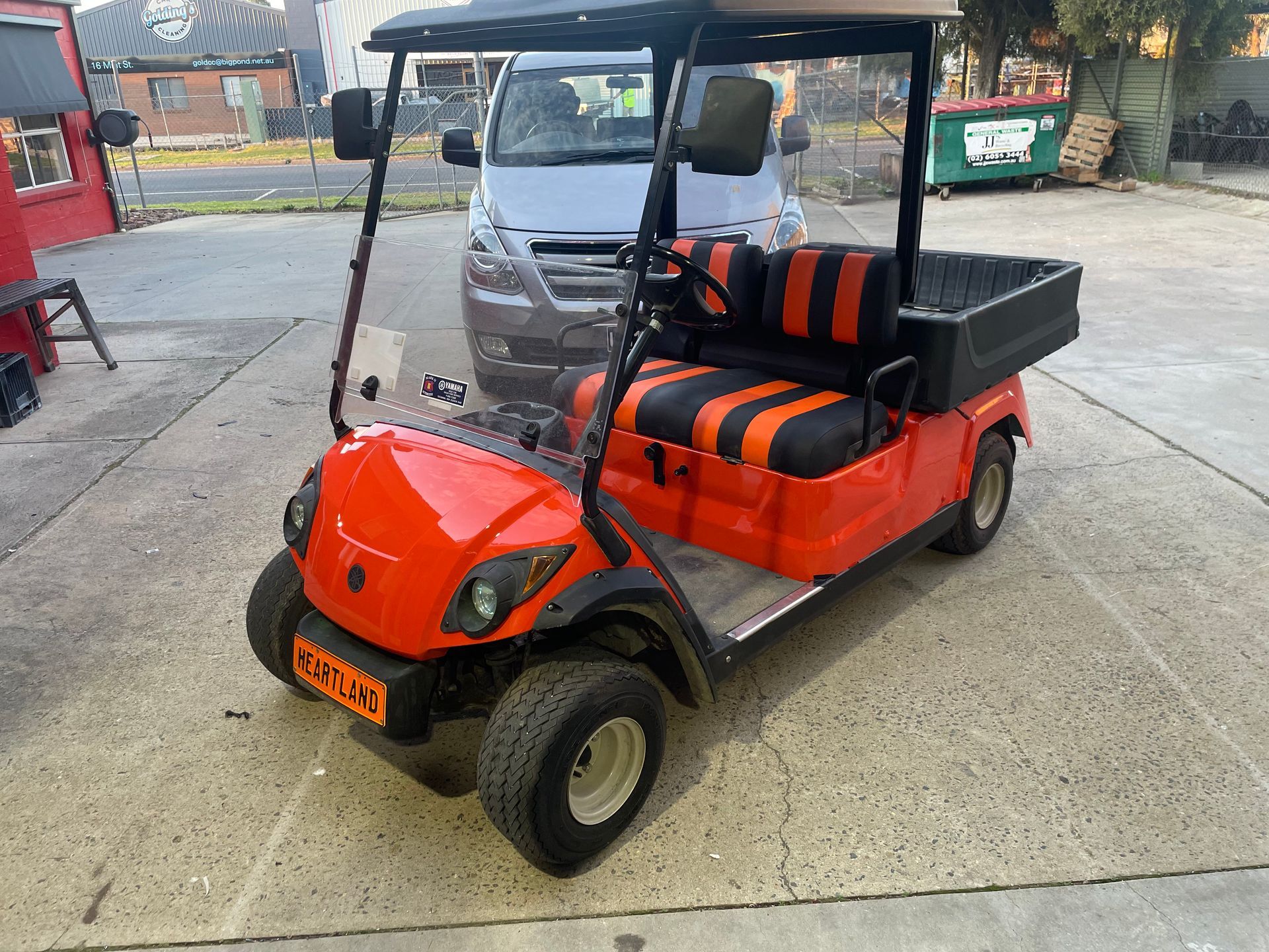 Yamaha golf cart custom seat