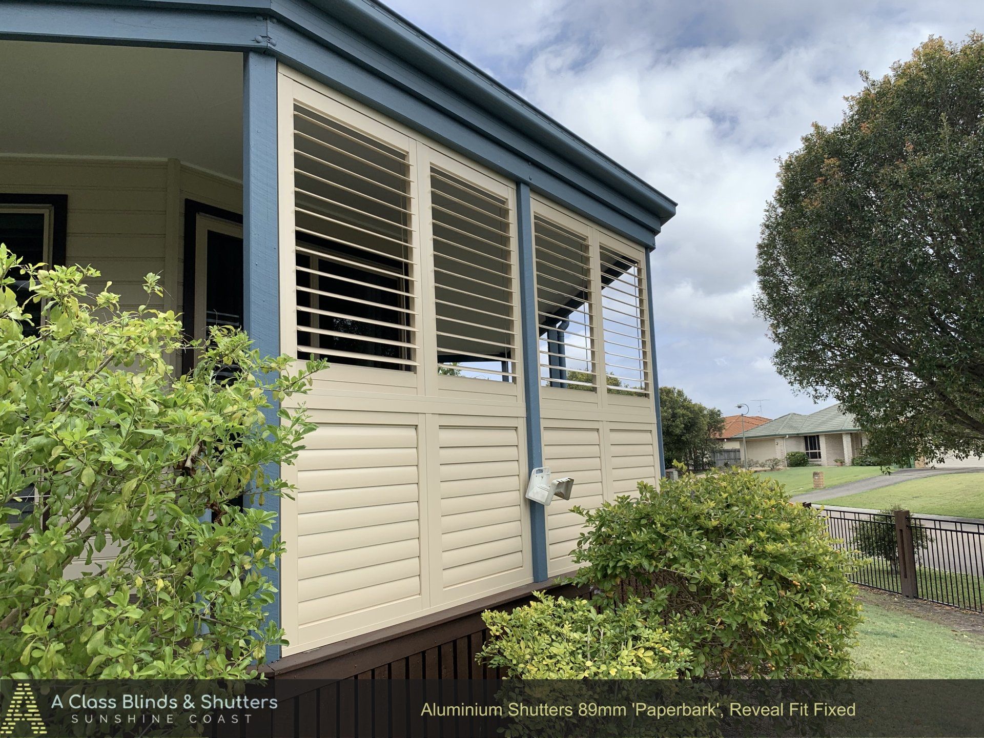 exterior aluminium shutters