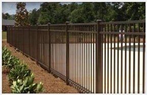 Ornamental Brown Steel Fence — Fairhope, AL — Cooper Fence