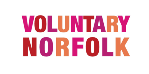 Voluntary Norfolk logo with the text