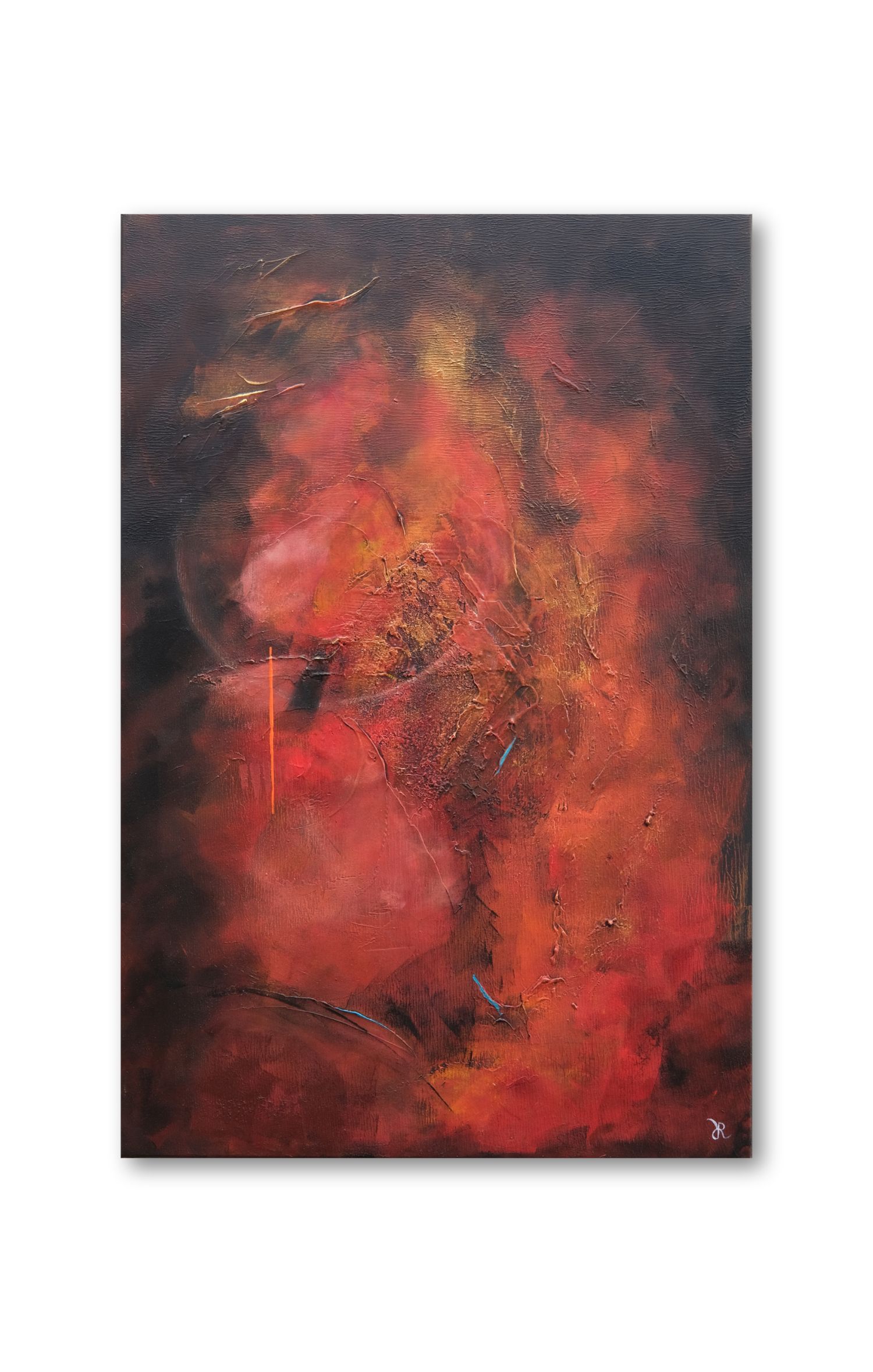 Abstract painting by Rina Rox