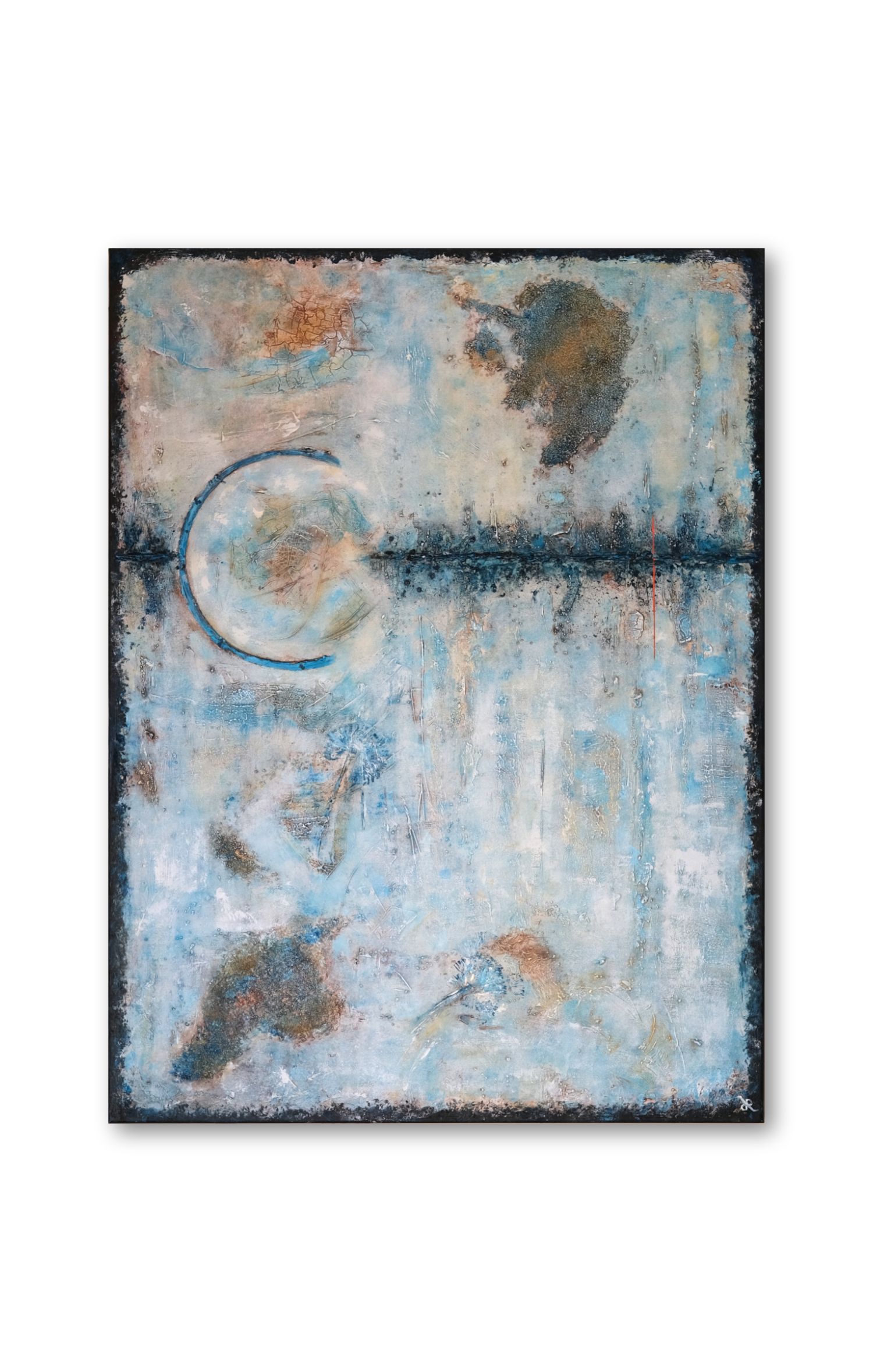 Symphony of shades, abstract painting by Rina