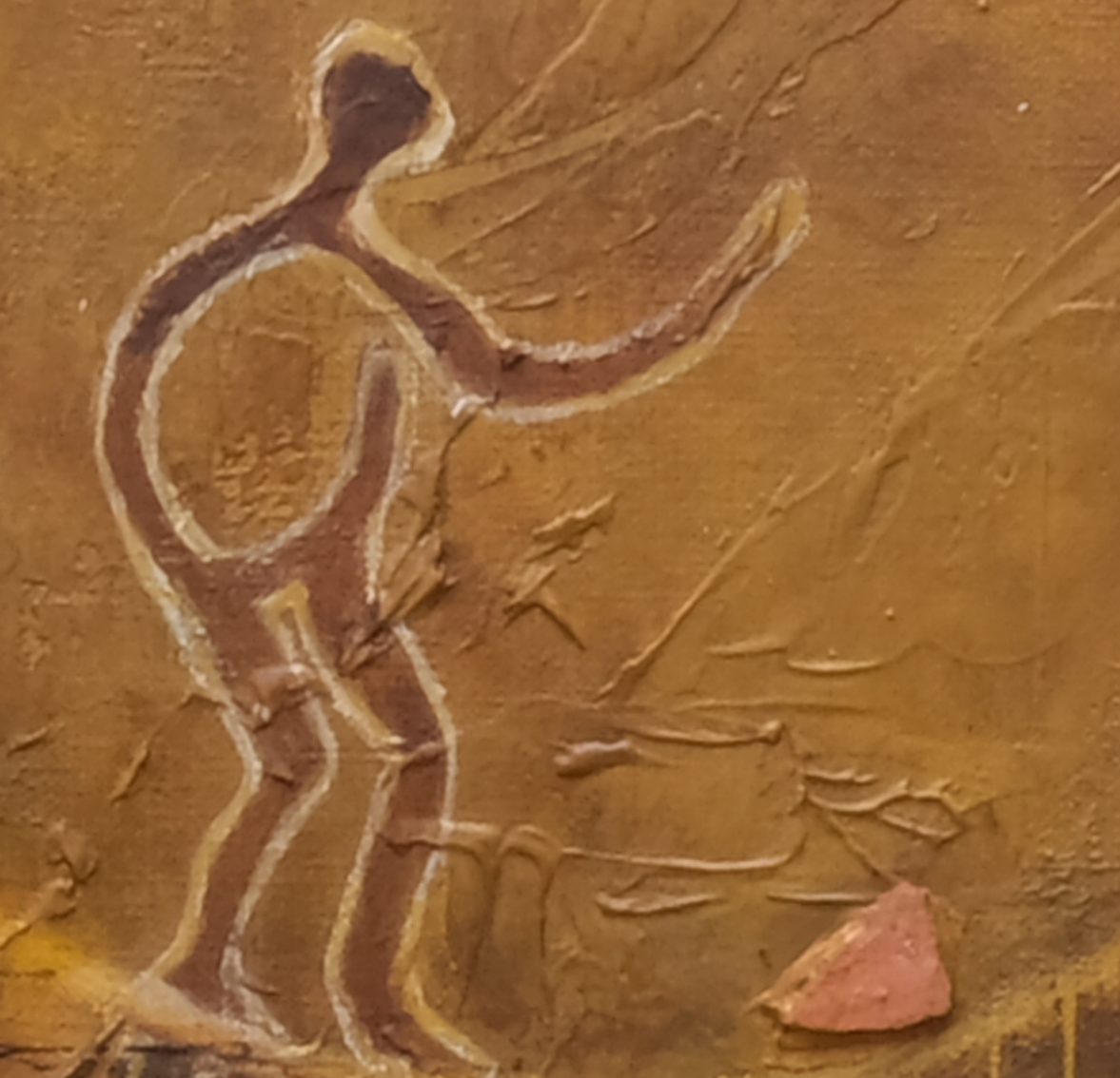 Abstract painting by Rina Rox