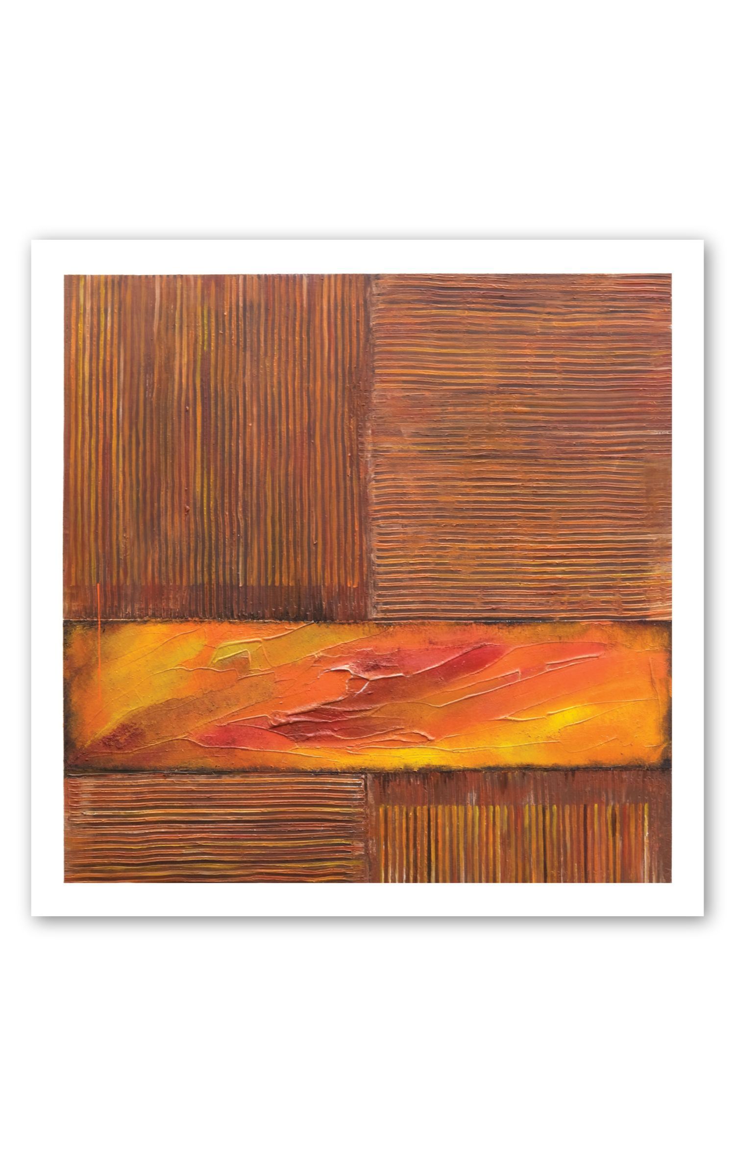 Abstract painting by Rina Rox