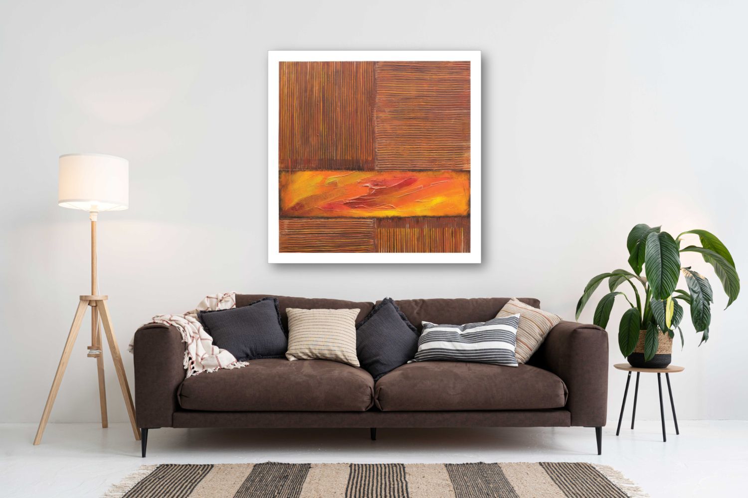 Abstract painting by Rina Rox