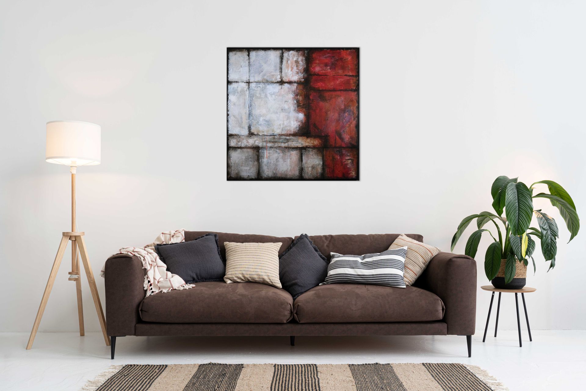 Abstract painting by Rina Rox