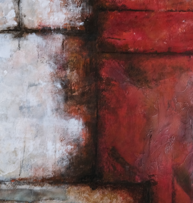 Abstract painting by Rina Rox